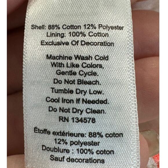 Vineyard Vines Pool Shorts Girls Large 14 Multicolor Neon Striped Pocket Beach - Picture 4 of 7